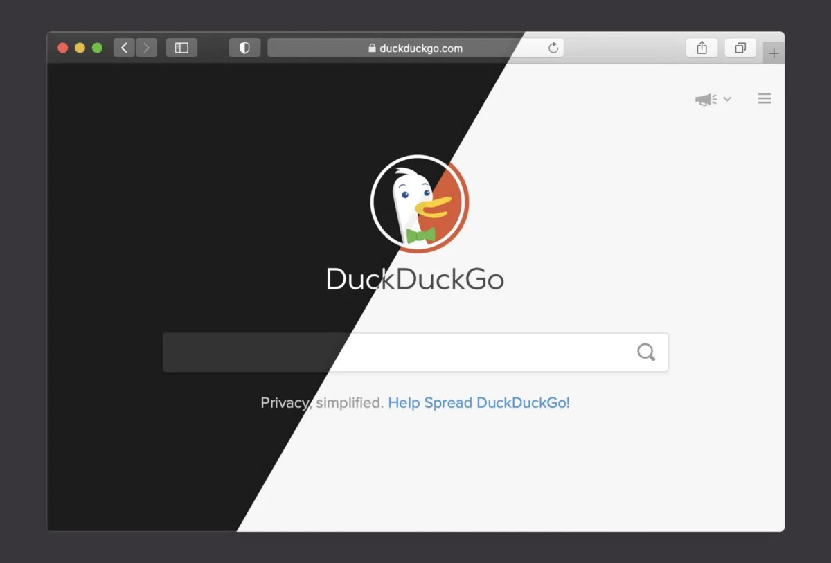 Dark Mode Website