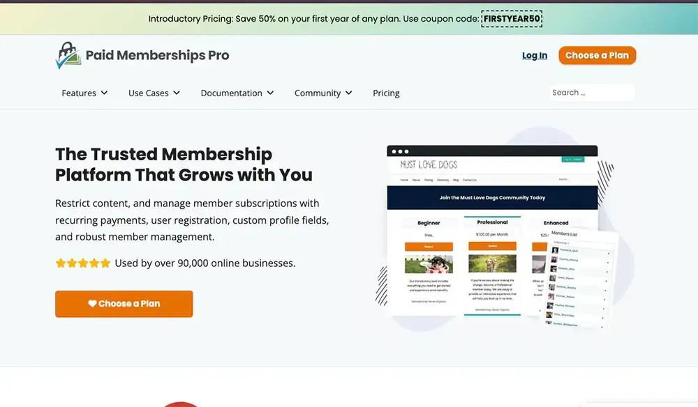 Paid Memberships Pro